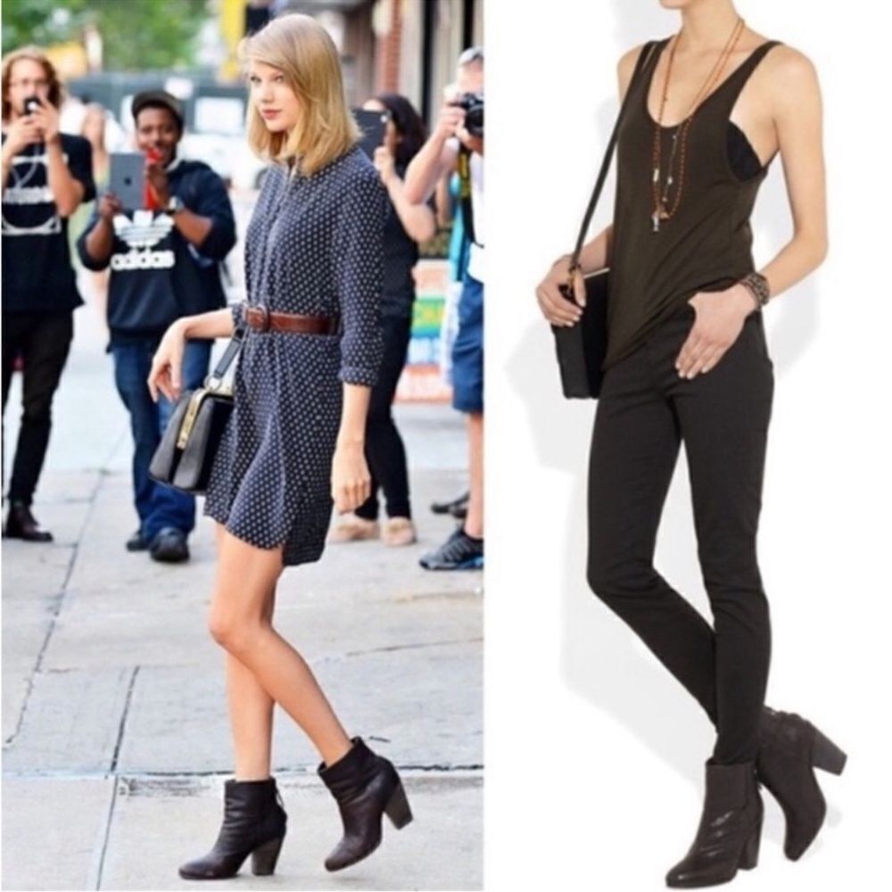 NWOB Rag & Bone Classic Newbury Ankle Boot Black